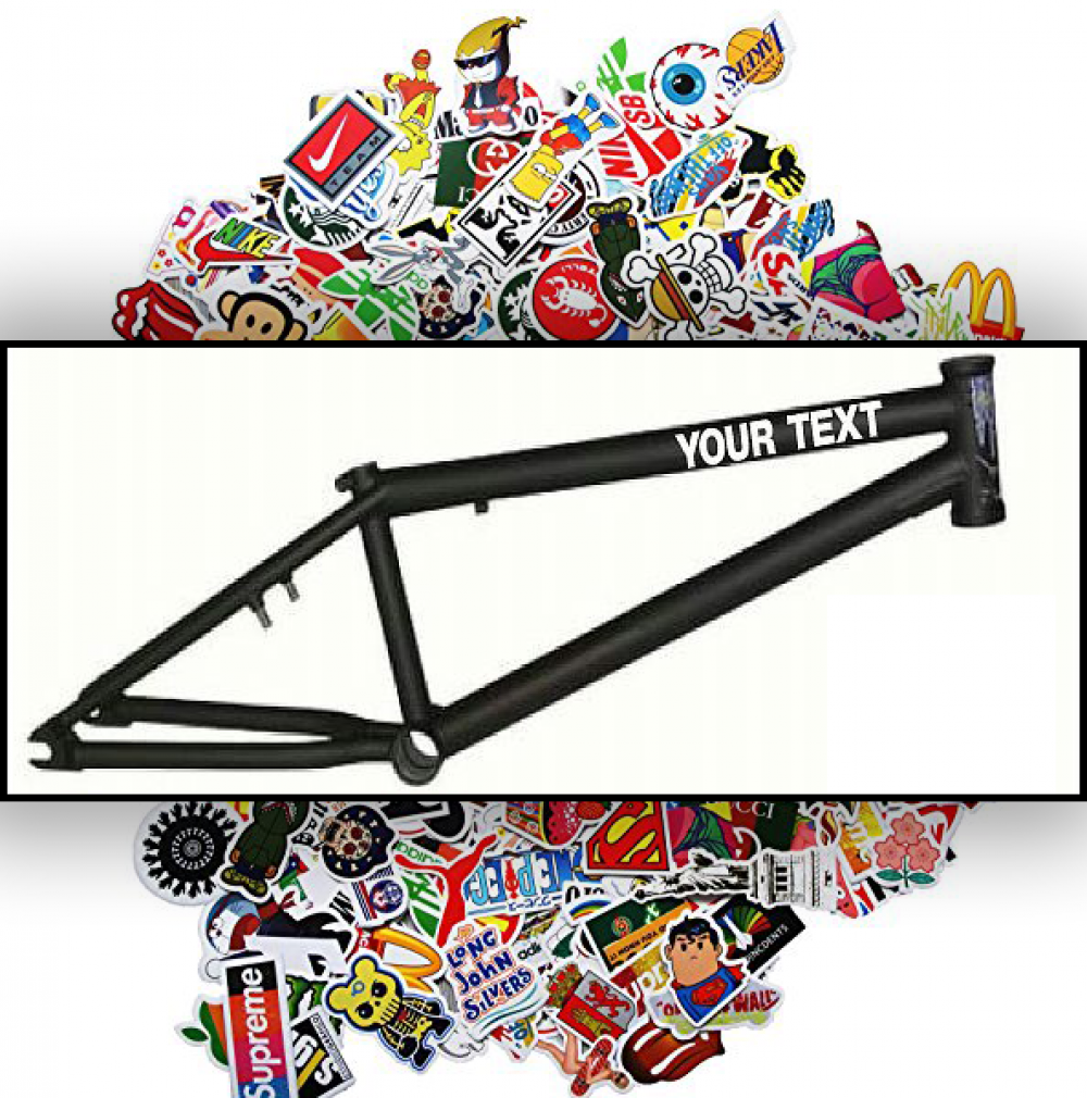 Sticker For Bike Frame Bicycle Custom Stickers - Zenessex - ZX Studio