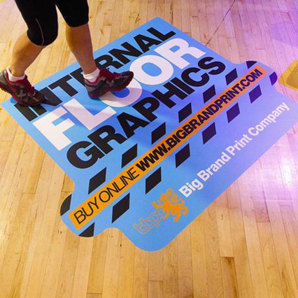 Promote your shop in style with custom printed floor graphics. Laminated for durability and wear. Also great for kids bedrooms. Have an idea...ZX Studio can help.